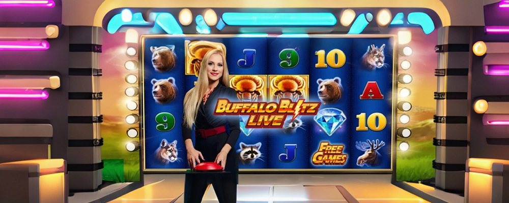 365 jogos Caça-níqueis Buffalo Blitz ao Vivo